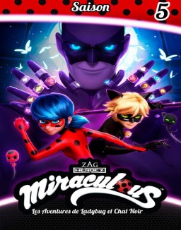 voir serie Miraculous, les aventures de Ladybug et Chat Noir saison 5
